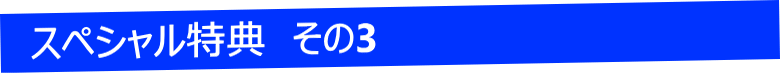 スペシャル特典その3